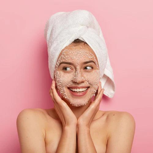 How to Scrub Your Face the Right Way