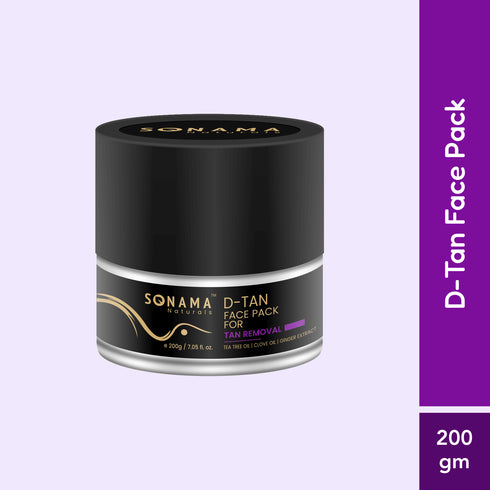 D-Tan Face Pack for Tan Removal (200GM) - Natural Tan Removal