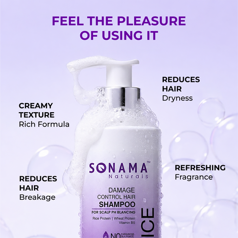 Strengthen and Revitalize: Mizu Rice Damage Control Hair Shampoo