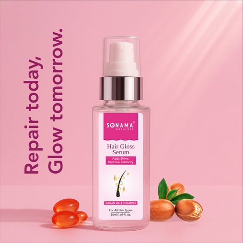 Hair Gloss Serum with Argan Oil & Vitamin E