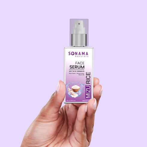 Mizu Rice Face Serum For Radiance and Rejuvenation