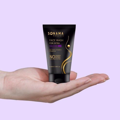 Sonama Naturals Double Glow Regimen: Face Wash For Extra Glow (Pack of 2)