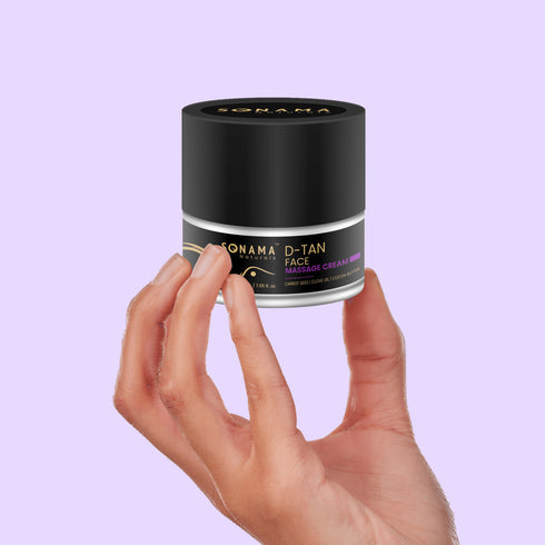 D-TAN Face Massage Cream (200GM) - Restore Radiance with Natural Oils
