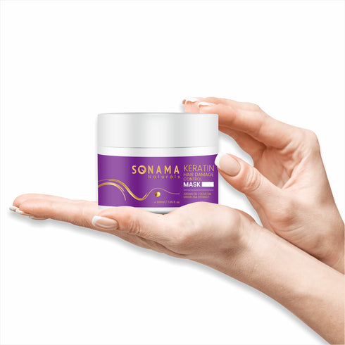 Keratin Hair Damage Control Mask - Strong & Healthy Hair