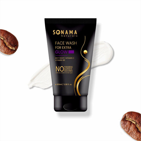 Sonama Naturals Double Glow Regimen: Face Wash For Extra Glow (Pack of 2)