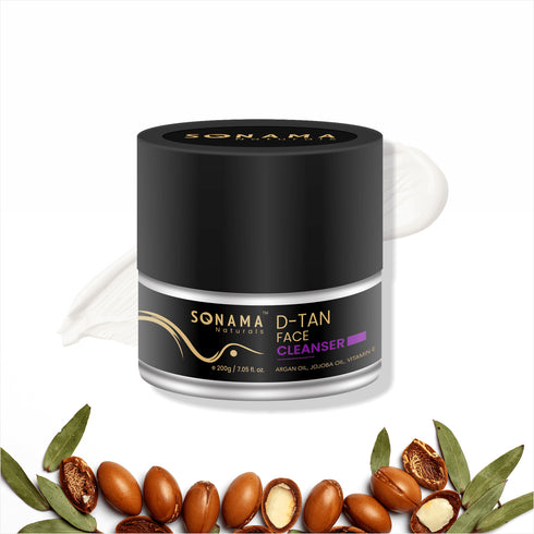 D-Tan Face Cleanser (200GM) - Natural Formula to Lighten and Brighten Skin