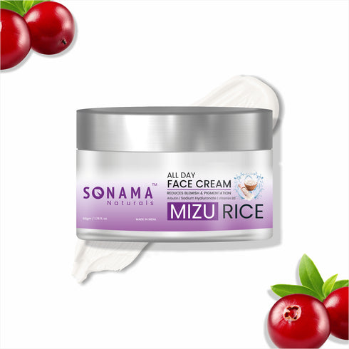 Mizu Rice All Day Cream - Pigmentation & Blemish Reduction