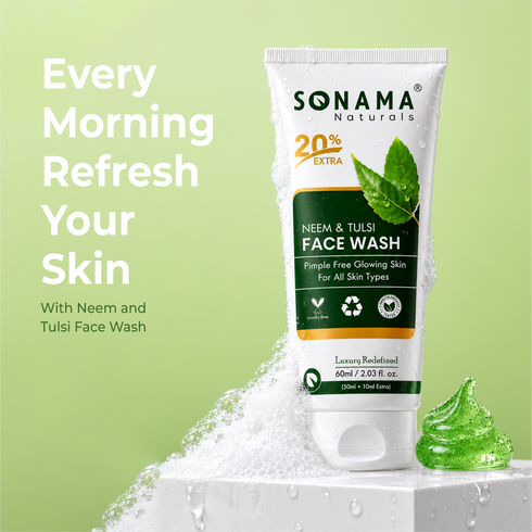 Sonama Naturals Neem & Tulsi Face Wash