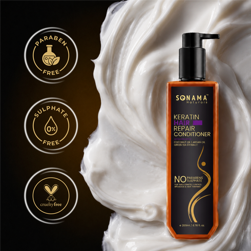 Sonama Naturals โ Keratin Hair Repair Conditioner - Nourish Your Hair with Keratin Protein | Hair Care