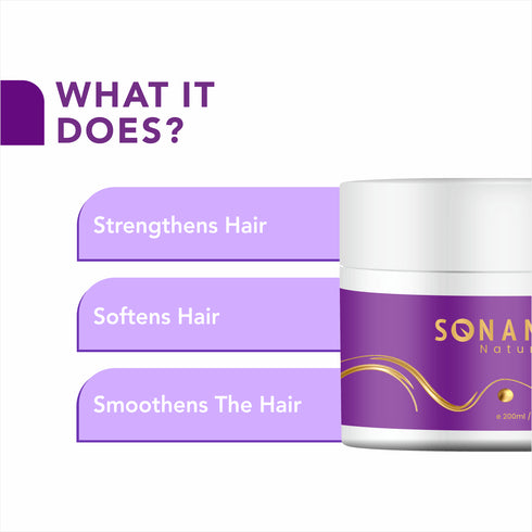 Keratin Hair Damage Control Mask - Strong & Healthy Hair