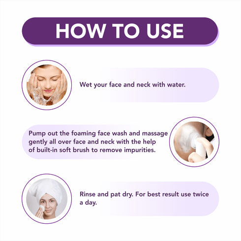 Mizu Rice Cleansing Foam Face Wash - Radiant Complexion, Naturally