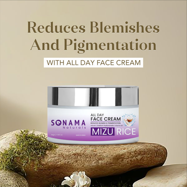 Mizu Rice All Day Cream - Pigmentation & Blemish Reduction