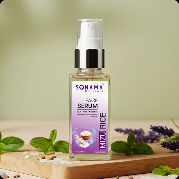 Mizu Rice Face Serum For Radiance and Rejuvenation