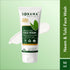 SONAMA Naturals Neem & Tulsi Face Wash tube on a light green background