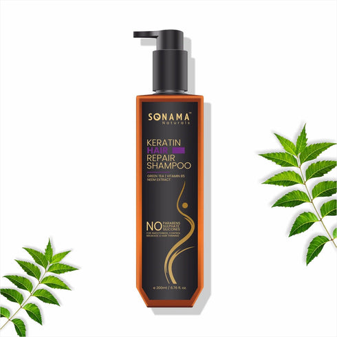 Sonama Silky Strength Regimen Keratin Hair Care Shampoo | Conditioner Combo