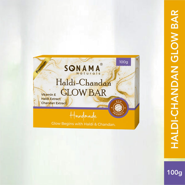 Haldi Chandan Glow Bar | Handmade Radiance Boosting Soap