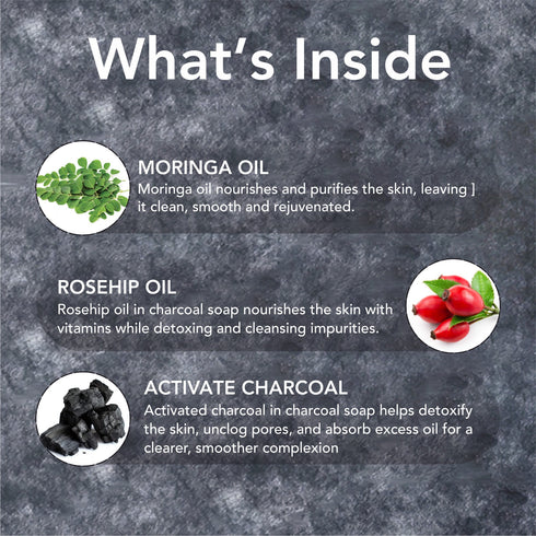 Detoxifying Charcoal Soap – Deep Cleansing & Purifying Handmade Soap