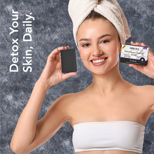 Detoxifying Charcoal Soap – Deep Cleansing & Purifying Handmade Soap