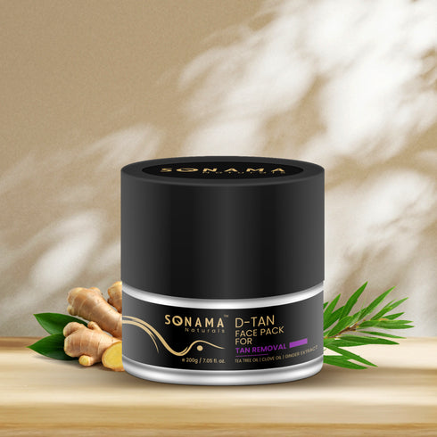 D-Tan Face Pack for Tan Removal (200GM) - Natural Tan Removal