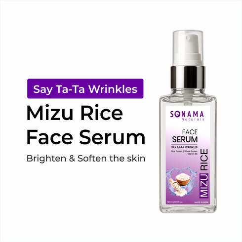 Mizu Rice Face Serum For Radiance and Rejuvenation