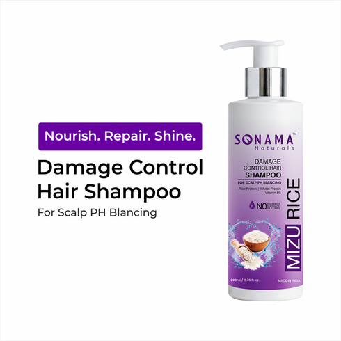 Strengthen and Revitalize: Mizu Rice Damage Control Hair Shampoo