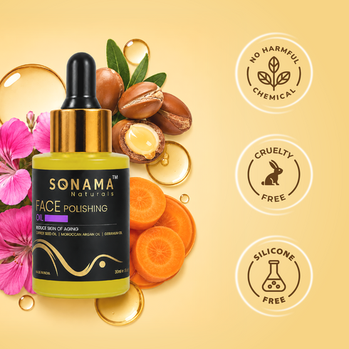 Face Polishing Oil: Nourishment, Protection, Radiance