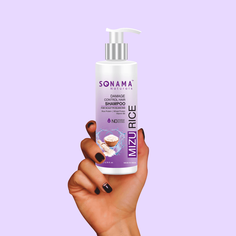 Strengthen and Revitalize: Mizu Rice Damage Control Hair Shampoo