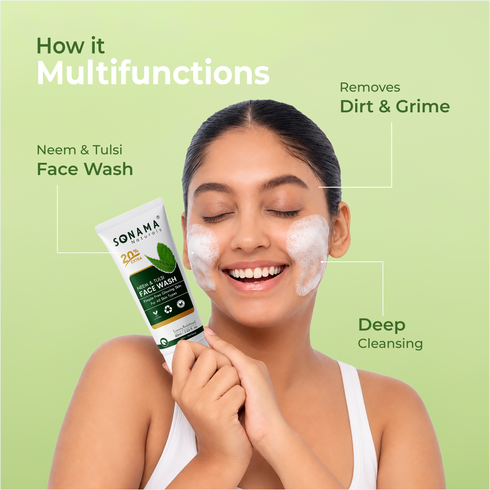 Sonama Naturals Neem & Tulsi Face Wash