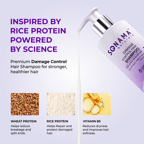 Strengthen and Revitalize: Mizu Rice Damage Control Hair Shampoo