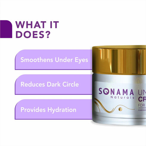 Sonama Naturals Ageless Radiance Regimen: Night Cream | Under Eye Cream | Face Oil