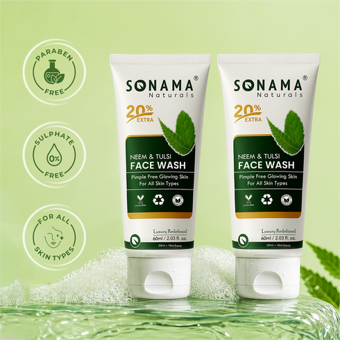 Sonama Naturals Neem & Tulsi Face Wash