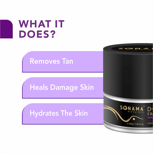 D-TAN Face Massage Cream (200GM) - Restore Radiance with Natural Oils