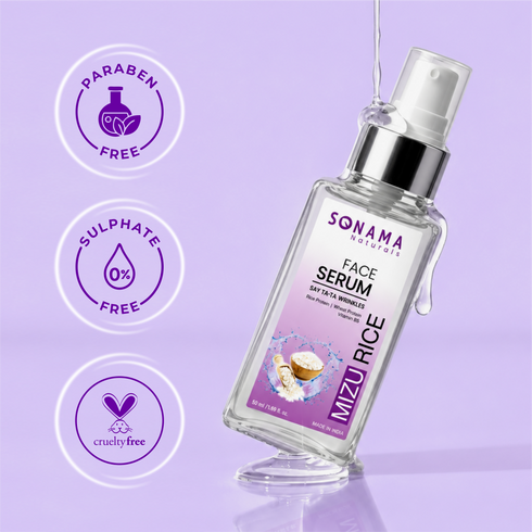 Mizu Rice Face Serum For Radiance and Rejuvenation