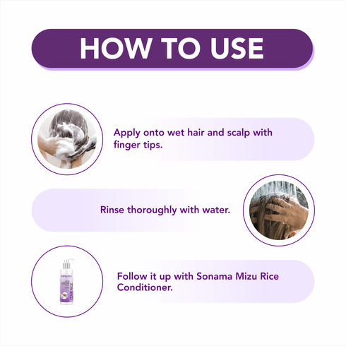 Strengthen and Revitalize: Mizu Rice Damage Control Hair Shampoo