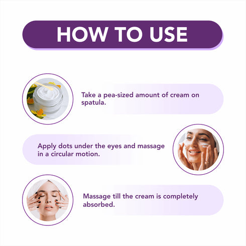 Under Eye Cream for Puffiness Removal - Dark Circles Removal