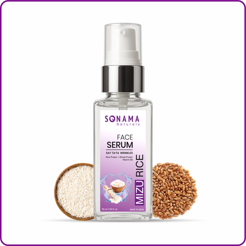 Mizu Rice Face Serum For Radiance and Rejuvenation