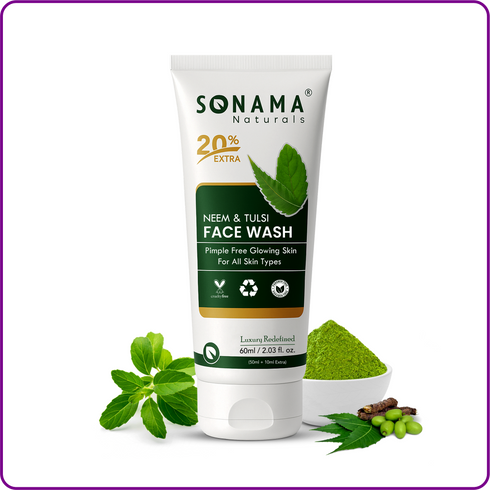Sonama Naturals Neem & Tulsi Face Wash