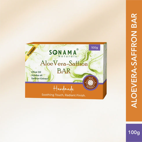 Aloe Vera Saffron Bar Skin Brightening Soap