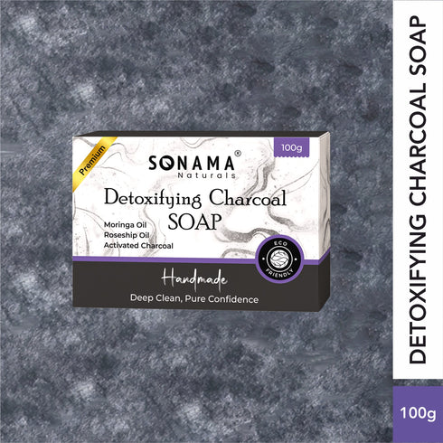 Detoxifying Charcoal Soap – Deep Cleansing & Purifying Handmade Soap