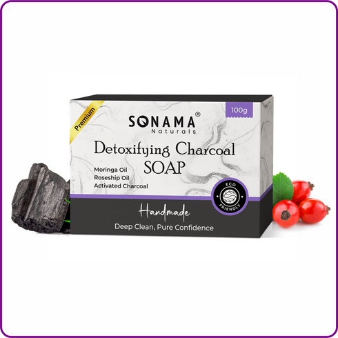 Detoxifying Charcoal Soap – Deep Cleansing & Purifying Handmade Soap