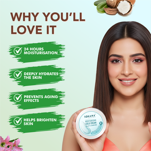 Moisturising Cold Cream (100GM)- Long Lasting Hydration for All Skin Types